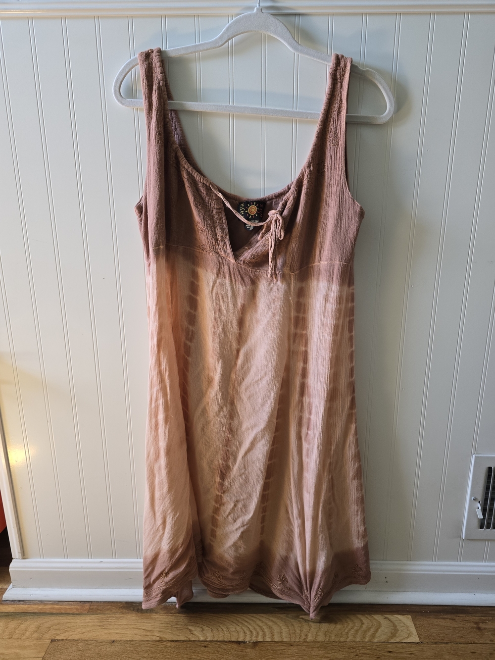 Women's Sleeveless Tie-Dye SWIM COVERUP
